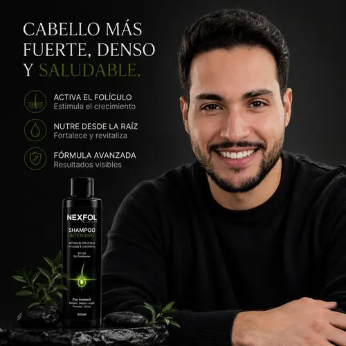 Shampoo con Aminexil Intensivo Anticaída y Crecimiento