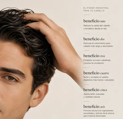 Shampoo Anticaida y Crecimiento - Ancestral Premium