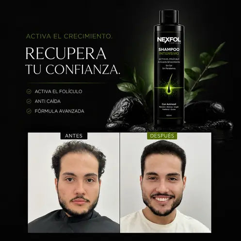 Shampoo con Aminexil Intensivo Anticaída y Crecimiento